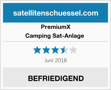 PremiumX Camping Sat-Anlage  Test