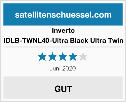 Inverto IDLB-TWNL40-Ultra Black Ultra Twin Test