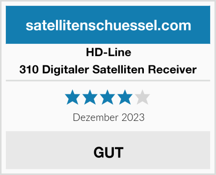 HD-Line 310 Digitaler Satelliten Receiver Test