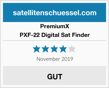PremiumX PXF-22 Digital Sat Finder Test