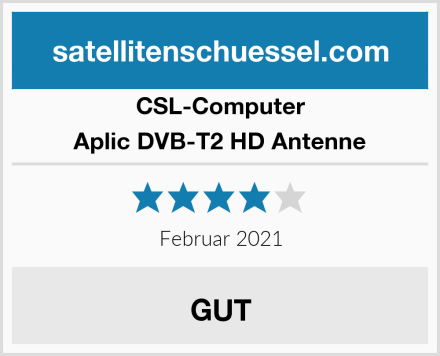 CSL Computer Aplic DVB-T2 HD Antenne Test