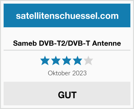  Sameb DVB-T2/DVB-T Antenne Test