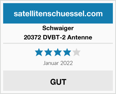 Schwaiger 20372 DVBT-2 Antenne Test