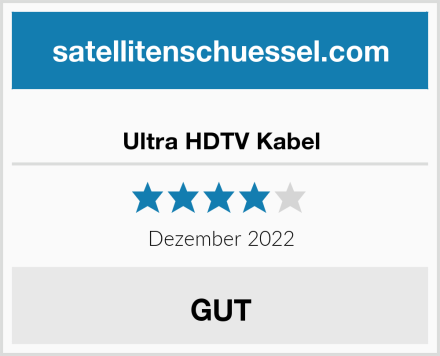  Ultra HDTV Kabel Test