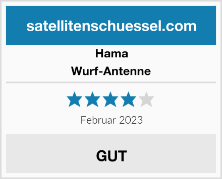 Hama Wurf-Antenne Test
