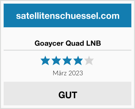  Goaycer Quad LNB Test