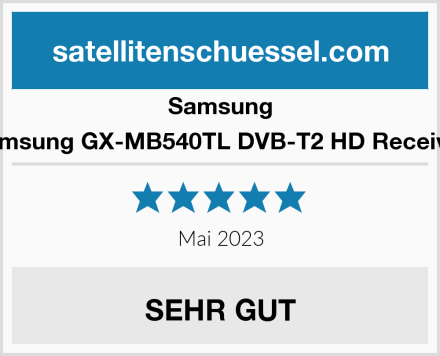 Samsung Samsung GX-MB540TL DVB-T2 HD Receiver Test