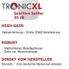  TronicXL Profi 20dB DVBS2 DVB-S2 Satelliten-Leitungsverstärker