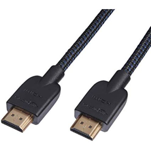 3 m Rot Basics Geflochtenes Hochgeschwindigkeits-HDMI-Kabel