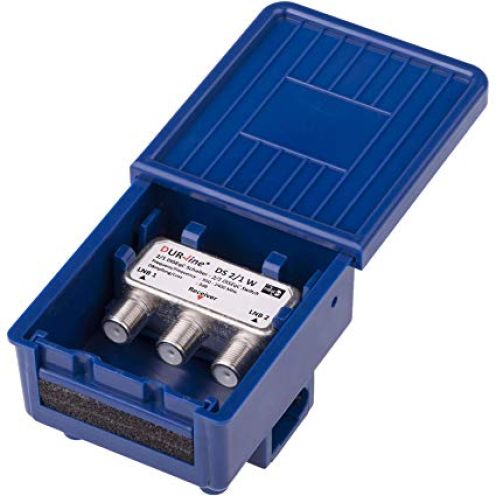 Wetterschutz Edision DiSEqC Schalter Switch 2/1 inkl 